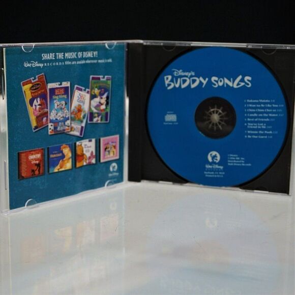 Disney's Buddy Songs CD Volume 1 1996 Walt Disney Records McDonalds Celebrates - Picture 6 of 6